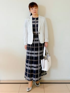 「Reflect（リフレクト）のアイテム（トップス）」を使った、ひーさん（レディース・162cm）の夏コーディネート