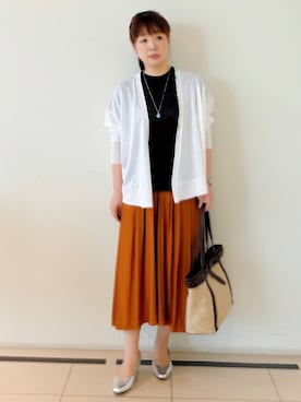 「Reflect（リフレクト）のアイテム」を使った、ひーさん（レディース・162cm）の夏コーディネート