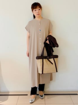 「Reflect（リフレクト）のアイテム（トップス）」を使った、ひーさん（レディース・162cm）の夏コーディネート