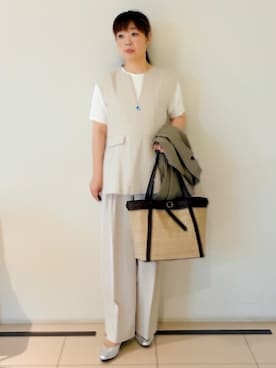 「Reflect（リフレクト）のアイテム（トップス）」を使った、ひーさん（レディース・162cm）の夏コーディネート