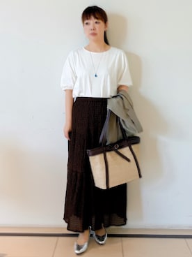 「Reflect（リフレクト）のアイテム」を使った、ひーさん（レディース・162cm）の夏コーディネート