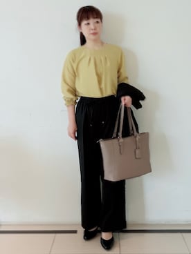 「Reflect（リフレクト）のアイテム」を使った、ひーさん（レディース・162cm）の秋コーディネート