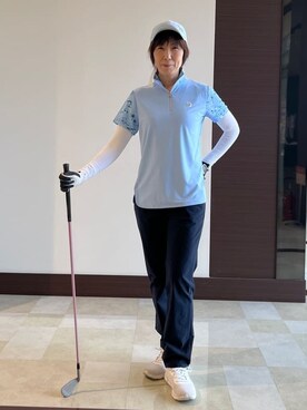 「アイテム（アームカバー）」を使った、サンタクさん（レディース・164cm）の春コーディネート