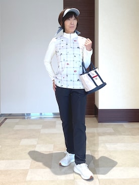 「adabat（アダバット）のアイテム」を使った、サンタクさん（レディース・164cm）の夏コーディネート