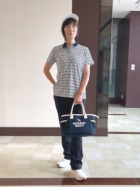 「adabat（アダバット）のアイテム」を使った、サンタクさん（レディース・164cm）の夏コーディネート
