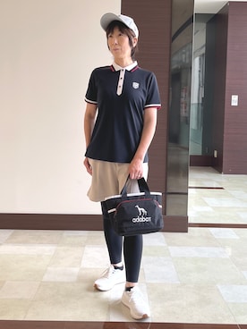 「adabat（アダバット）のアイテム」を使った、サンタクさん（レディース・164cm）の夏コーディネート
