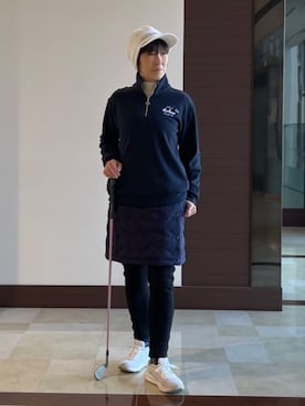 「アイテム（レギンス/スパッツ）」を使った、サンタクさん（レディース・164cm）の冬コーディネート