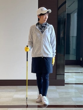 「アイテム（レギンス/スパッツ）」を使った、サンタクさん（レディース・164cm）の秋コーディネート