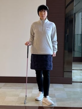 「アイテム（レギンス/スパッツ）」を使った、サンタクさん（レディース・164cm）の冬コーディネート