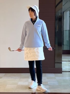 「アイテム（レギンス/スパッツ）」を使った、サンタクさん（レディース・164cm）の冬コーディネート