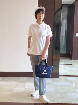 「adabat（アダバット）のアイテム」を使った、サンタクさん（レディース・164cm）の夏コーディネート