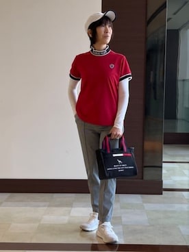 「アイテム（アームカバー）」を使った、サンタクさん（レディース・164cm）の春コーディネート