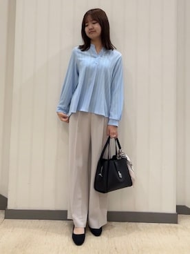 「SOUP（スープ）のアイテム」を使った、ちひさん（レディース・162cm）の春コーディネート