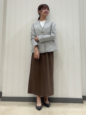 ちひさん（レディース・162cm）の秋コーディネート