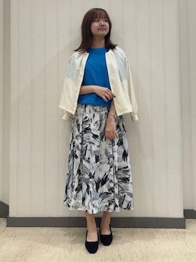 「SOUP（スープ）のアイテム」を使った、ちひさん（レディース・162cm）の春コーディネート