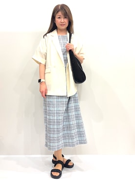 Satoさん（レディース・168cm）の春コーディネート
