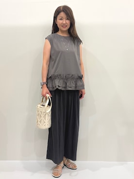 Satoさん(レディース・168cm)の夏コーディネート
