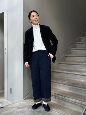 jinnoさん(メンズ・165cm)の冬コーディネート
