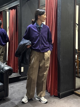 「TAKEO KIKUCHI（タケオキクチ）のアイテム」を使った、jinnoさん（メンズ・165cm）の秋コーディネート