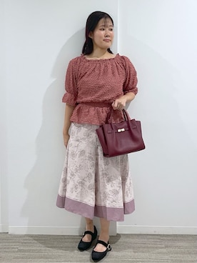 「index（インデックス）のアイテム」を使った、mekiihv41225さん（レディース・157cm）の夏コーディネート