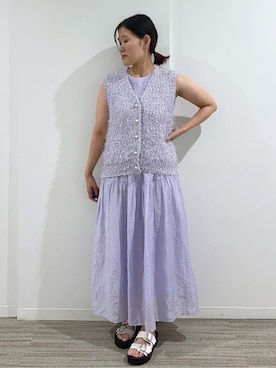 「index（インデックス）のアイテム」を使った、mekiihv41225さん（レディース・157cm）の夏コーディネート