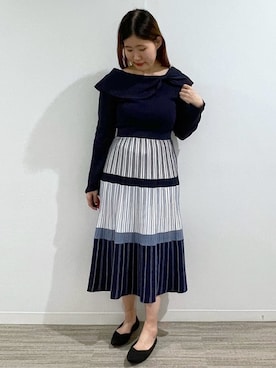 「index（インデックス）のアイテム」を使った、mekiihv41225さん（レディース・157cm）の冬コーディネート