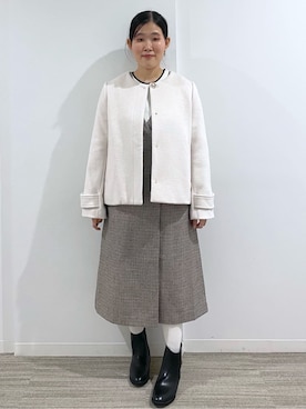 「index（インデックス）のアイテム」を使った、mekiihv41225さん（レディース・157cm）の秋コーディネート