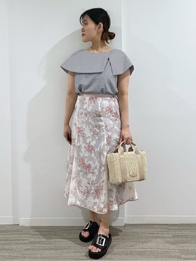 「index（インデックス）のアイテム」を使った、mekiihv41225さん（レディース・157cm）の春コーディネート