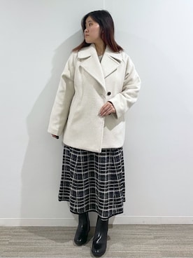 「index（インデックス）のアイテム」を使った、mekiihv41225さん（レディース・157cm）の冬コーディネート