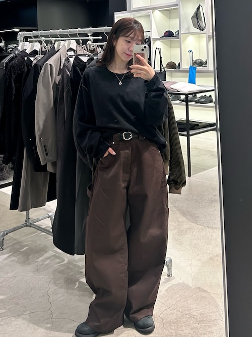 スラブヘンリーネックロンT
