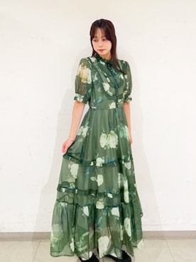 オーディアスタッフさん(レディース・163cm)の秋コーディネート