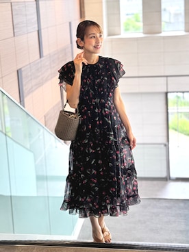 オーディアスタッフさん(レディース・170cm)の秋コーディネート