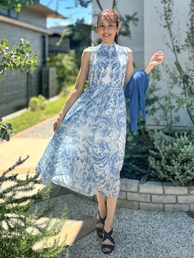 オーディアスタッフさん（レディース・170cm）の秋コーディネート