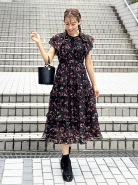 オーディアスタッフさん(レディース・170cm)の秋コーディネート