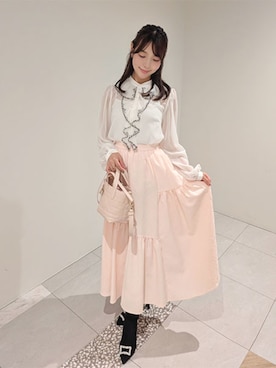 オーディアスタッフさん(レディース・153cm)の秋コーディネート