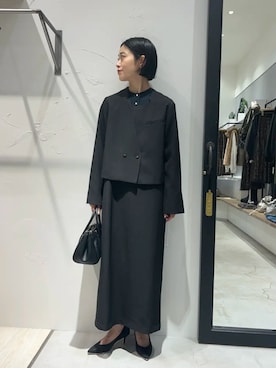 「YECCA VECCA（イェッカヴェッカ）のアイテム」を使った、YECCA VECCAさん（レディース・156cm）の秋コーディネート