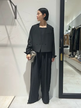 「YECCA VECCA（イェッカヴェッカ）のアイテム」を使った、YECCA VECCAさん（レディース・156cm）の秋コーディネート