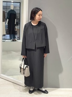 「YECCA VECCA（イェッカヴェッカ）のアイテム」を使った、YECCA VECCAさん（レディース・154cm）の秋コーディネート