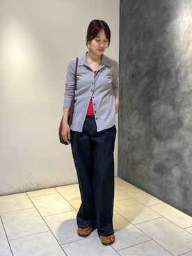 「JOURNAL STANDARD（ジャーナルスタンダード）のアイテム」を使った、TABEIさん（レディース・160cm）の夏コーディネート
