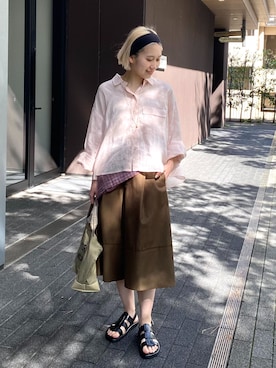 TABEIさん(レディース・160cm)の春コーディネート