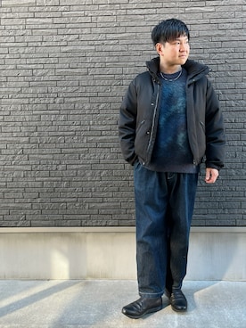 「GLOBAL WORK（グローバルワーク）のアイテム」を使った、ゆうやさん（メンズ・167cm）の冬コーディネート