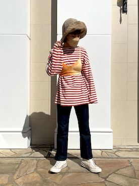 akiさん（レディース・156cm）の春コーディネート