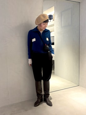 「Chapeau d' O（シャポードオー）のアイテム」を使った、akiさん（レディース・156cm）の春コーディネート