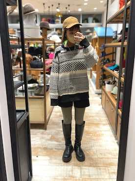 akiさん（レディース・156cm）の冬コーディネート