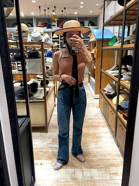 「meduse（メデュース）のアイテム」を使った、akiさん（レディース・156cm）の夏コーディネート