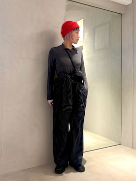 「arth（アース）のアイテム」を使った、akiさん（レディース・156cm）の冬コーディネート