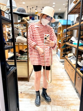 akiさん（レディース・156cm）の夏コーディネート