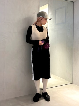 「ハイソックス」｜akiさん（レディース・156cm）の夏コーディネート