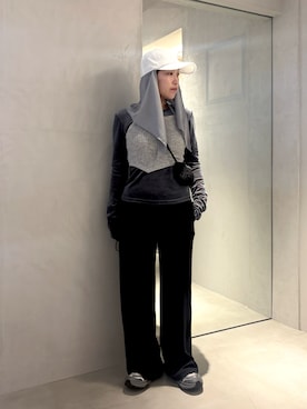 「HOKA（ホカ）のアイテム」を使った、akiさん（レディース・156cm）の春コーディネート