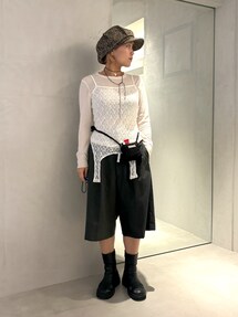 6(ROKU)＞トロピカル クロス ハーフパンツ 6（ロク）の「＜6(ROKU